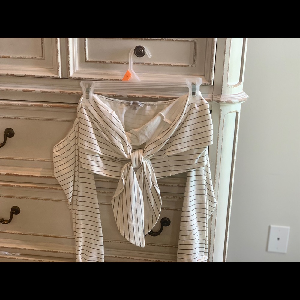 Stripped crop top